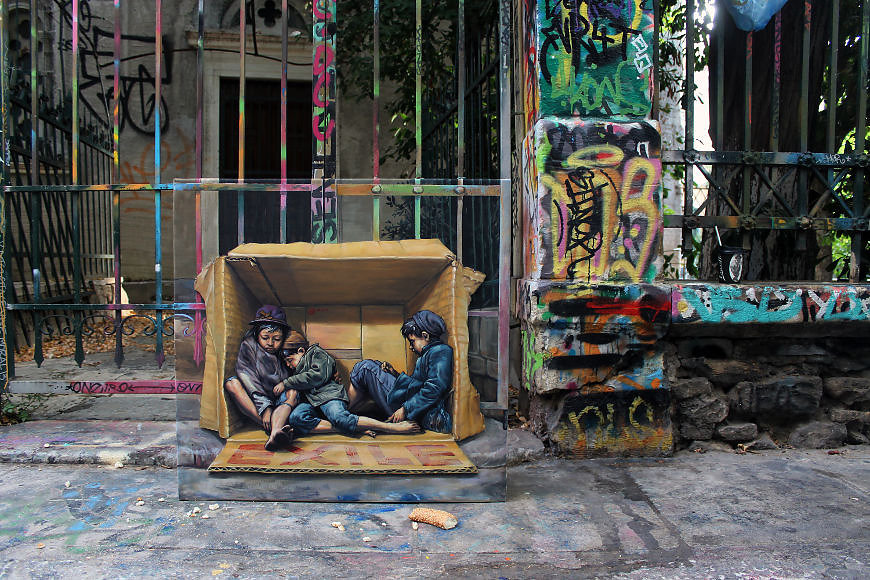 "Wild Drawing" Muralist "Street Artist" "Urban Artist" streetart mural grafitti surreal fantasy "Social criticism" "Contemporary art"