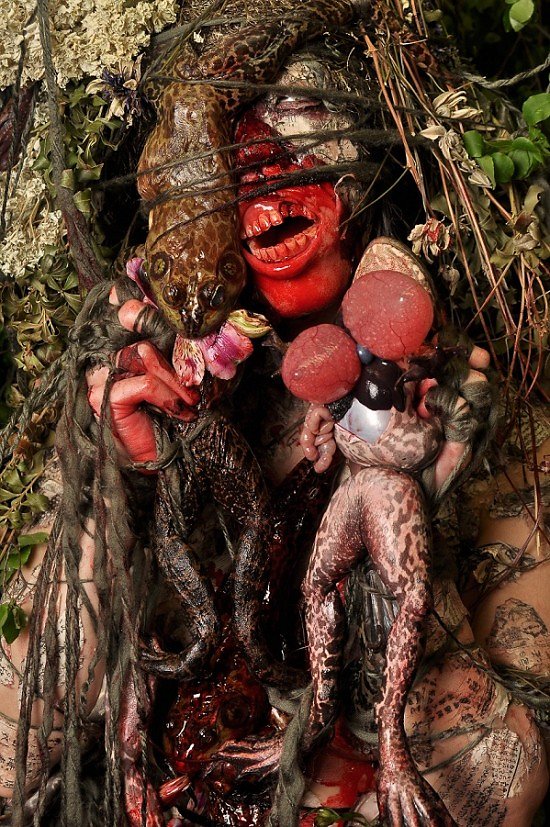 Daikichi Amano erotic photography nightmares gore horror japan Psychoanalytic theory surrealism terror
