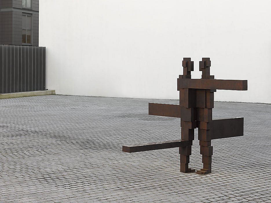 "Antony Gormley" sculpture installation "contemporary art" museum exposition gallery "urban intervention" architecture