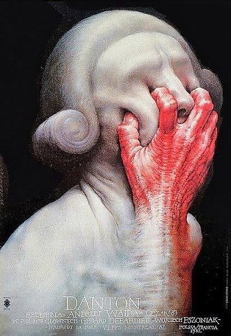 Wieslaw Walkuski polish graphic designer painter surreal posters contemporary art mystery horror gore